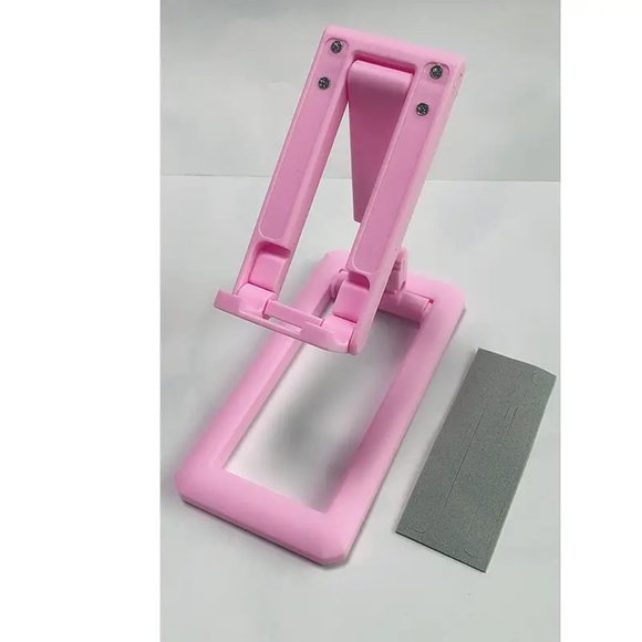 NIB- White Foldable Tablet Mobile Phone Desktop Stand For IPad-Iphone - Picture 4 of 15